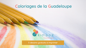 Coloriage de la Guadeloupe : 5 dessins gratuits à imprimer