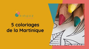Coloriage de la Martinique : 5 dessins gratuits à imprimer