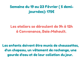 ATELIERS 2/5 ANS CARNAVAL