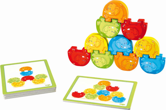 Jeu d'encastrement ELEPHANTS CASCADEURS