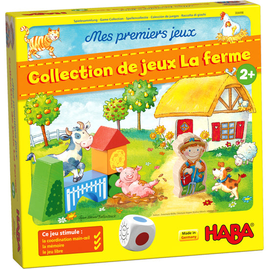 MES PREMIERS JEUX COLLECTION DE JEUX LA FERME