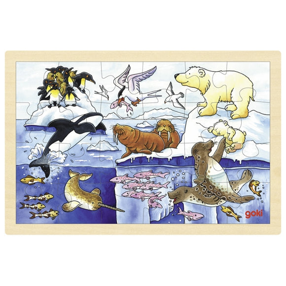 Puzzle animaux polaires