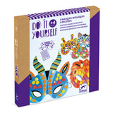 MASQUES MOSAIQUES  animaux de la jungle DIY