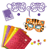 MASQUES MOSAIQUES  animaux de la jungle DIY