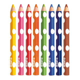 8 crayons de couleur pour les petits