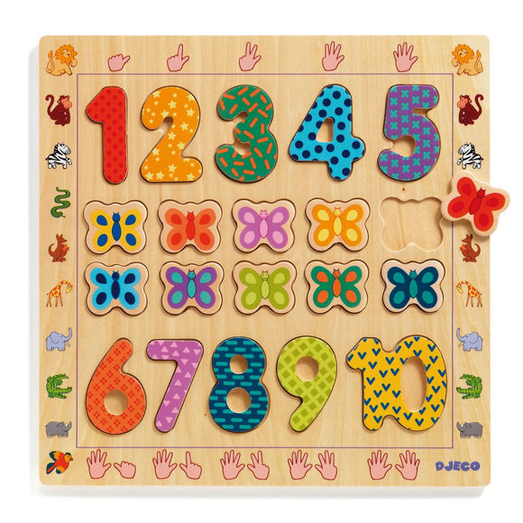 PUZZLE EDUCATIF 1-10